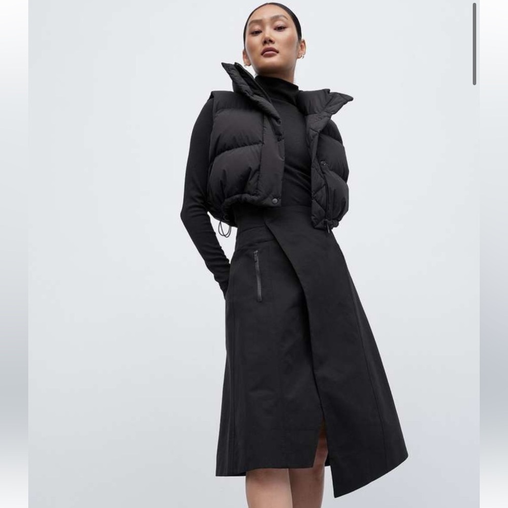 A-Line High-Rise Wrap Skirt